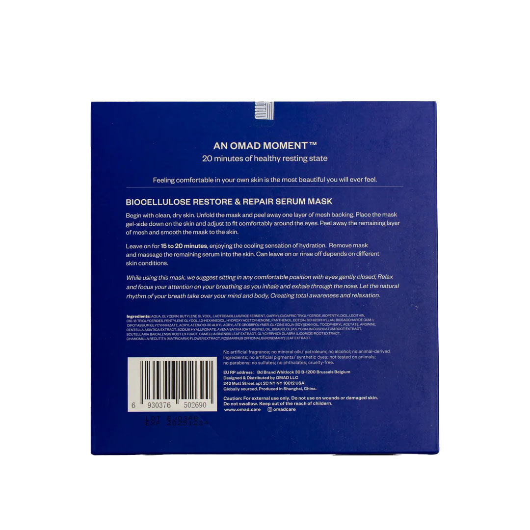 Biocellulose Restore & Repair Serum Mask-Masks + Peels-OMAD-rev skin and wellness best facial in denver colorado acne expert